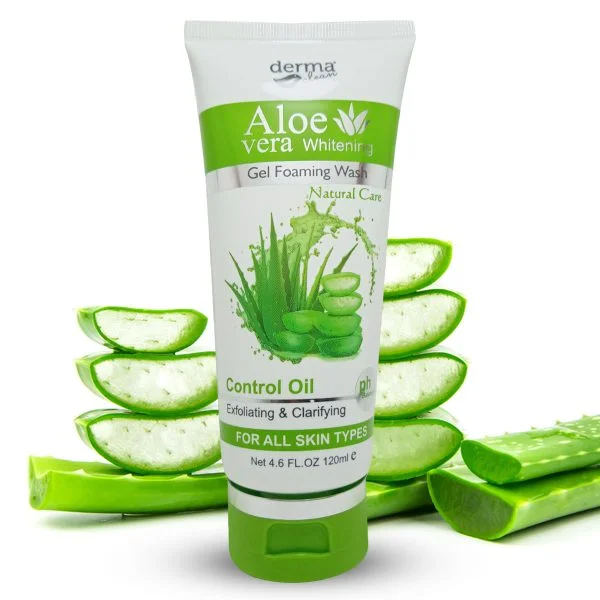 Aloevera Whitening Gel Foaming Face Wash