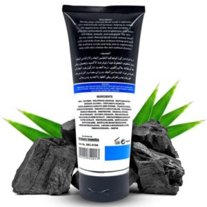 Derma-Clean-charcoal-Facial-scrub-back-600×600