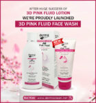 3D Pink Fluid Lotion + Face Wash