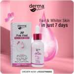 Derma clean Pink fluid serum 30ml fair & whiter in just 7 days